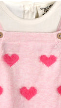 Load image into Gallery viewer, Fuzzy Hearts Dress Set