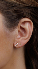 Load image into Gallery viewer, Crescent Pearl Earrings