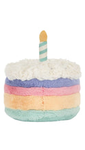 Load image into Gallery viewer, Amuseables Rainbow Birthday Cake