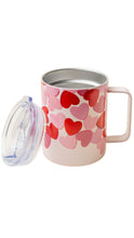 Load image into Gallery viewer, Insulated Blushing Hearts Mug