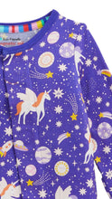 Load image into Gallery viewer, Galaxy Glittercorn Footie