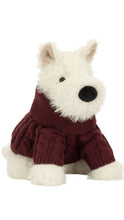 Load image into Gallery viewer, Winter Murno Scottie Dog Plush