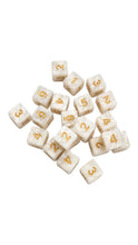 Load image into Gallery viewer, Ivory Pearl Mahjong Dice