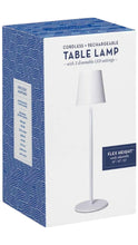 Load image into Gallery viewer, LED White Table Lamp