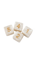 Load image into Gallery viewer, Ivory Pearl Mahjong Dice