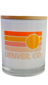 Denver, CO Sunset Sea Salt Candle