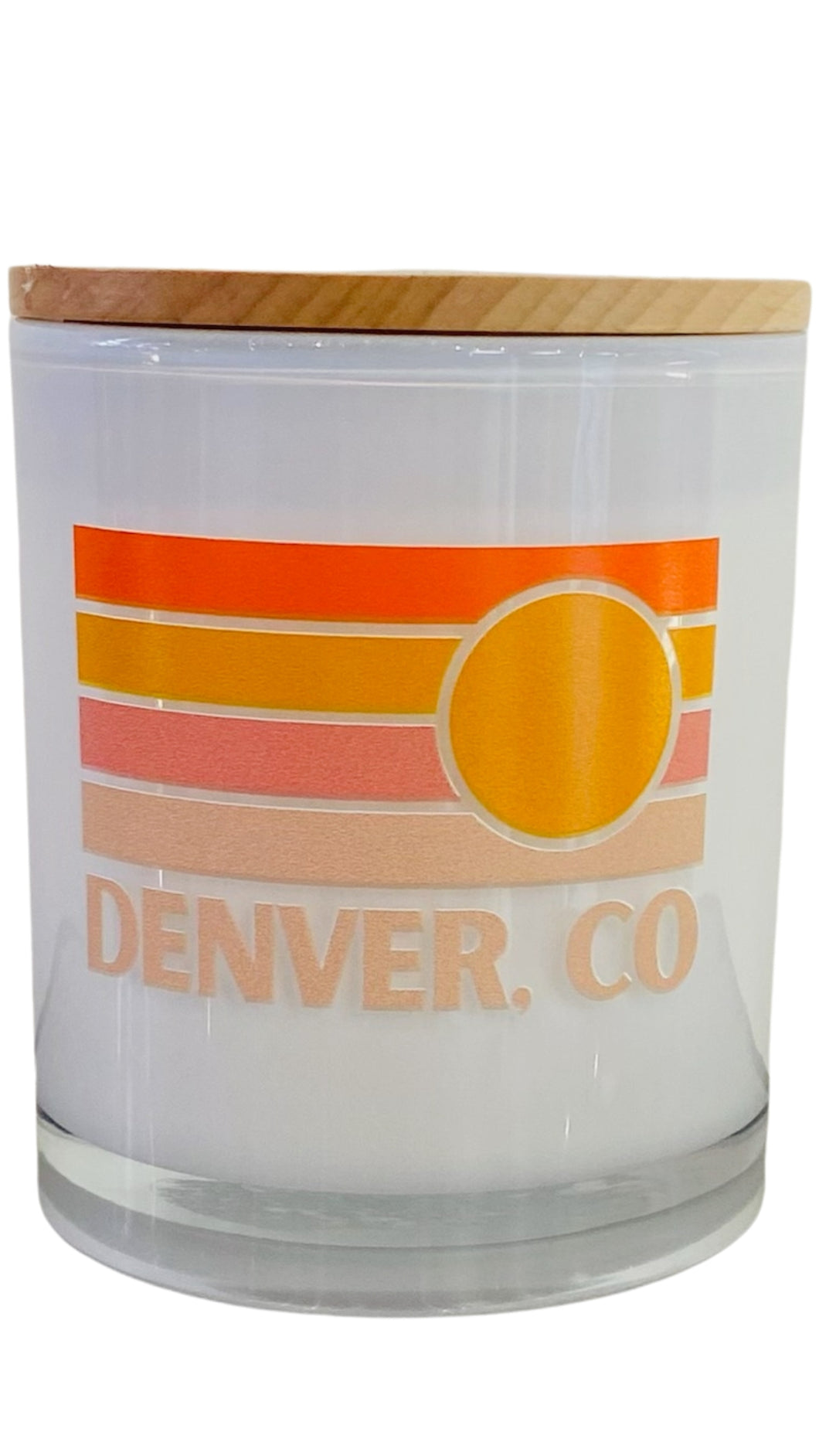Denver, CO Sunset Sea Salt Candle