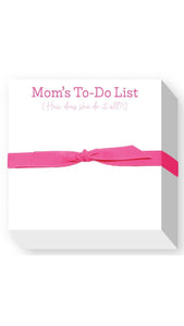 Mom's To-Do List Notepad