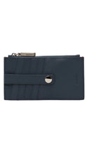 Load image into Gallery viewer, Navy blue wallet on a white background