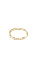 Load image into Gallery viewer, Classic Gold 2mm Bead Ring
