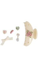 Load image into Gallery viewer, Cream Kitschpop Claw Clip