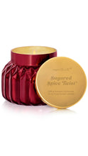Load image into Gallery viewer, LG Sugared Spice Red Gem Candle