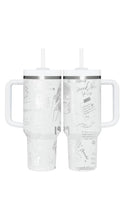 Load image into Gallery viewer, 40oz Swiftie Tumbler White