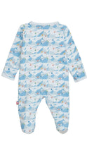 Load image into Gallery viewer, Blue Apres Chic Footie