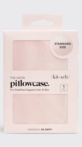 Blush Satin Pillowcase - Standard Size