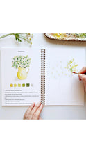 Load image into Gallery viewer, Flower Watercolor Workbook