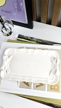 Load image into Gallery viewer, Rect. Bow Lace Trinket Tray