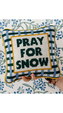 Load image into Gallery viewer, Pray For Snow Pillow