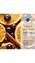 Load image into Gallery viewer, SM Sugared Spice Red Gem Candle