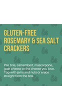 Load image into Gallery viewer, Rosemary & Sea Salt Crackers