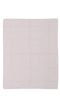 Load image into Gallery viewer, Cream Cotton Tonal Plaid Throw