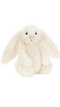 Load image into Gallery viewer, cream bunny with a pink nose