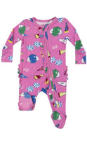 Load image into Gallery viewer, Varsity Cheer Ruffle Zipper Onesie