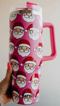 Load image into Gallery viewer, Pink Santa Claus Tumbler