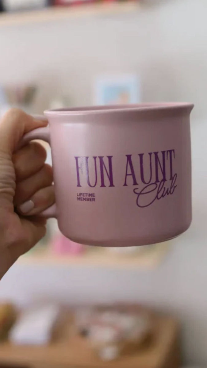 Fun Aunt Club Mug  Wish Gifts