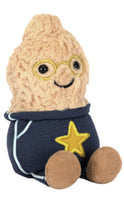 Load image into Gallery viewer, Plush toy resembling a character with a beanie, glasses, and navy outfit with a yellow star on a white background