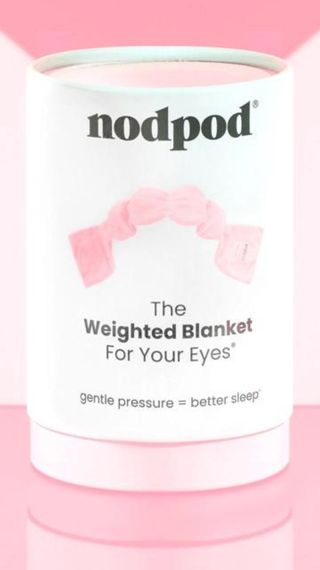 Blush Weighted Sleep Mask