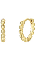 Load image into Gallery viewer, Gold Ball Hoop