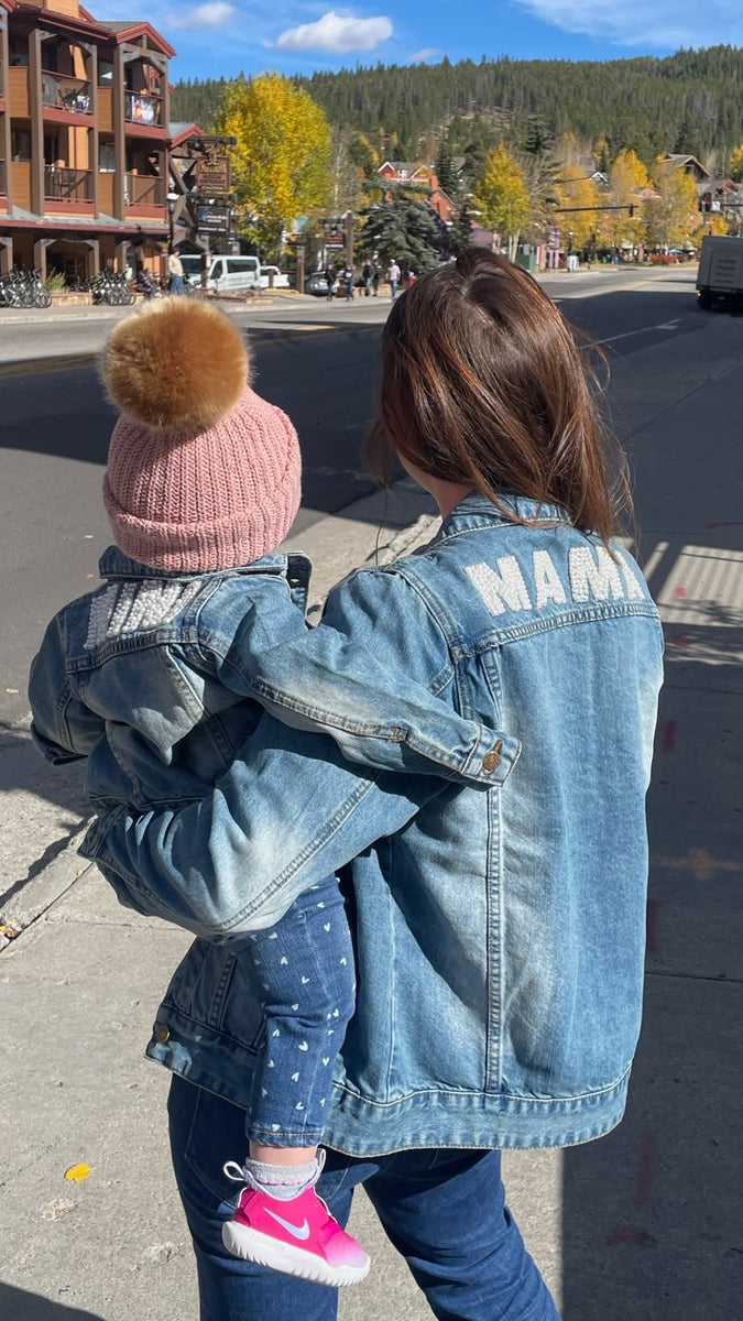 Little Bum Bums Denim Mama outlets Jacket