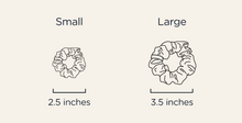 Load image into Gallery viewer, Teleties Silk Scrunchies