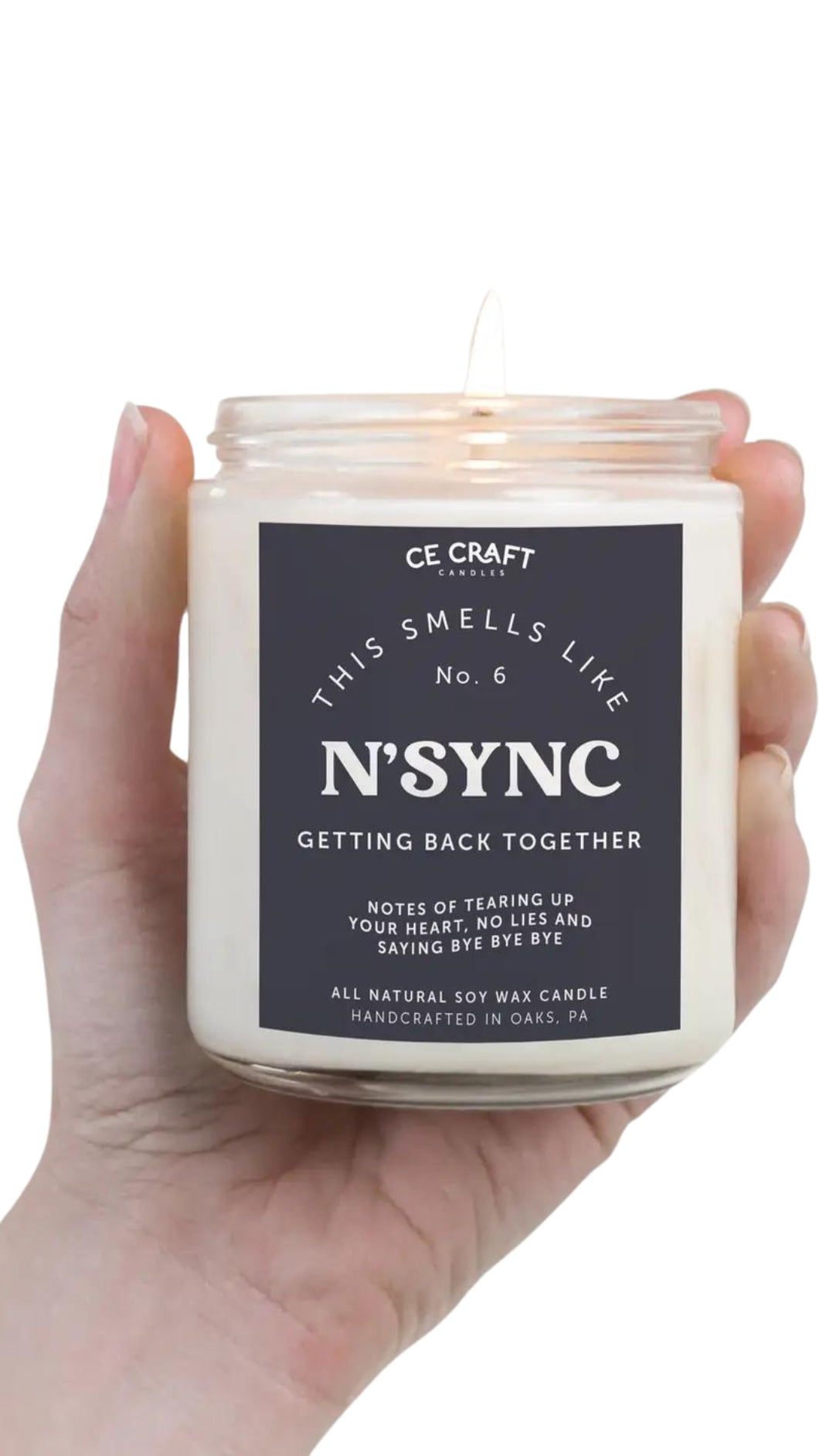 Smells Like N'SYNC Candle