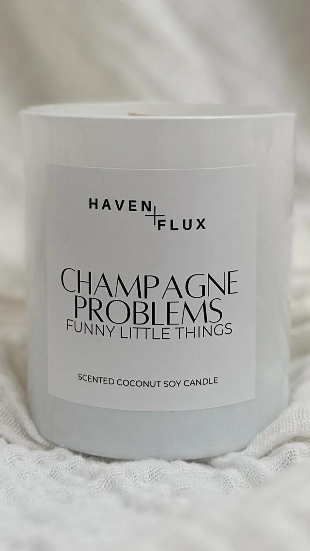 Champagne Problems Song Candle