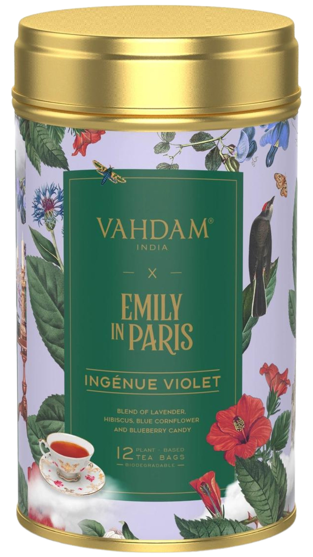 Emily In Paris Violet Tea
