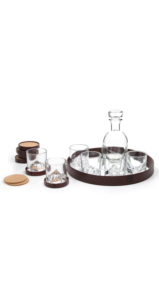Luxury Crystal Whiskey Peaks Set – Wish Gifts
