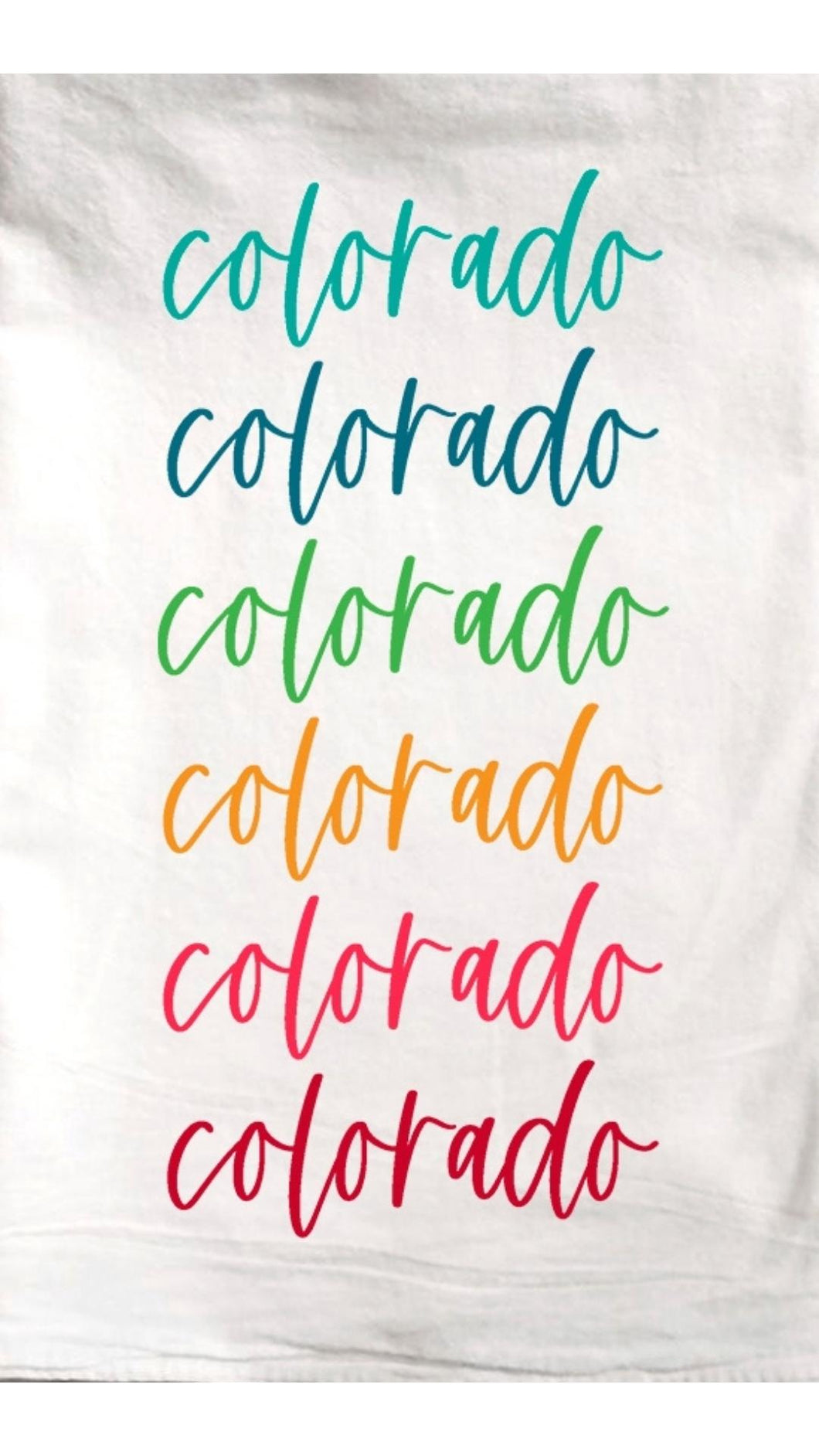 Colorful CO Towel