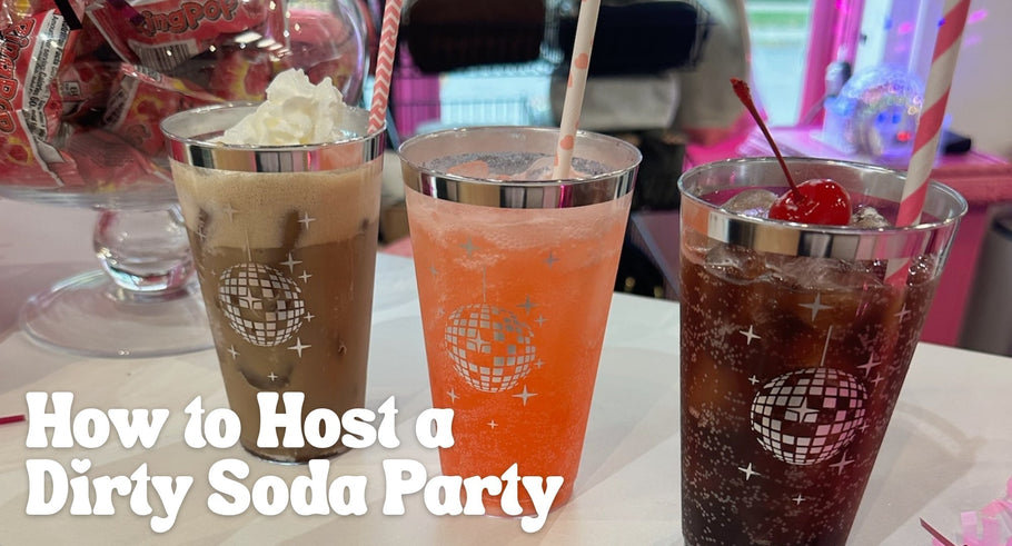 How to Host a Dirty Soda Party 🍒✨