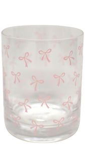 Pink Bow Cocktail Glass