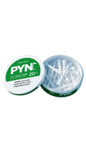 Load image into Gallery viewer, PYN golf tees packaging with green label on a white background
