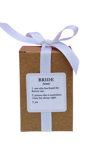 Bride Votive 3 oz