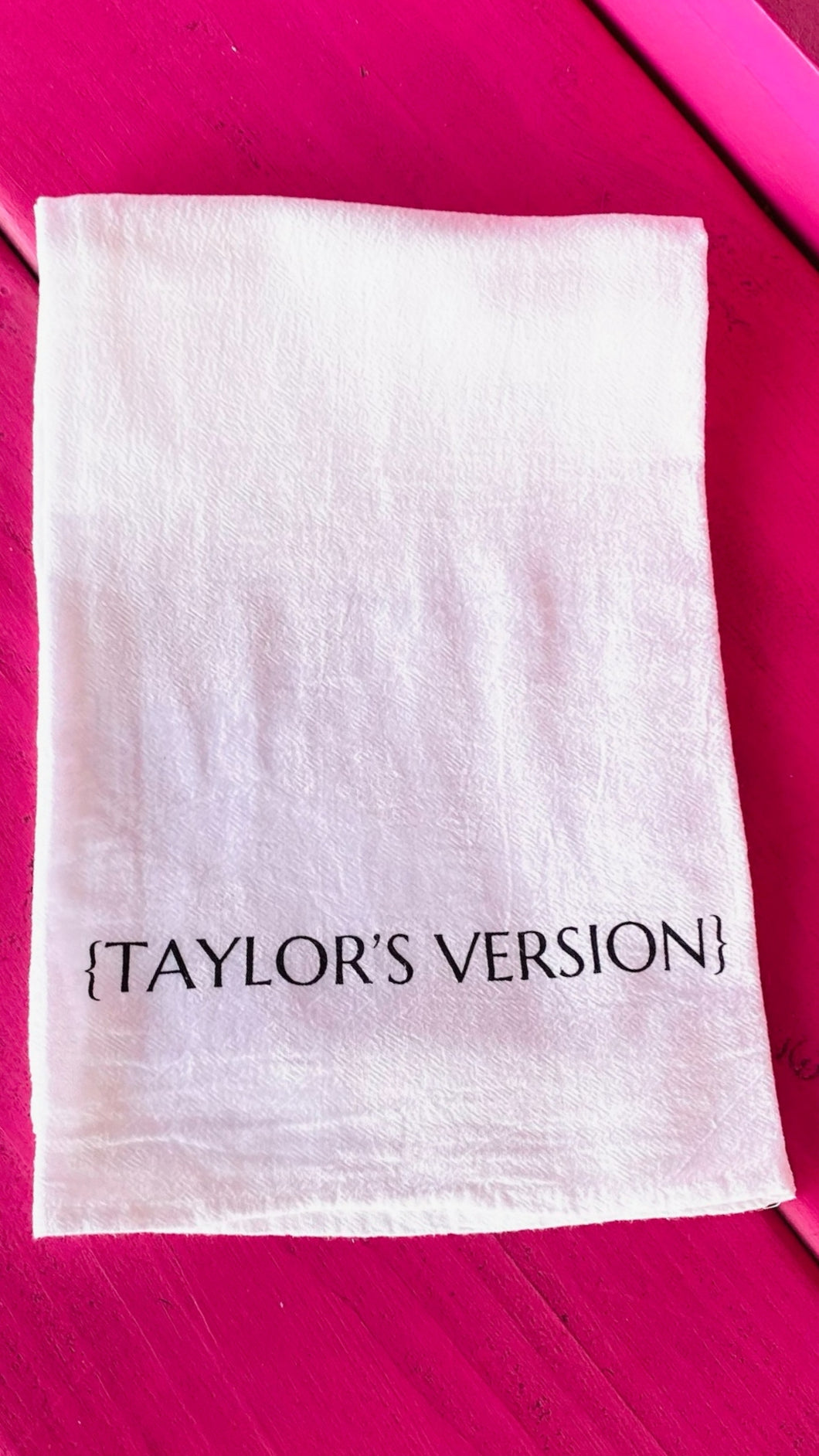 Taylor Swift Tea Towel - Taylor's Version