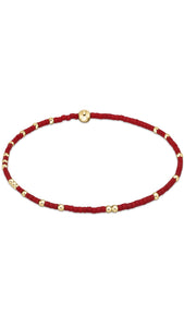 Hope Unwritten Crimson Bracelet