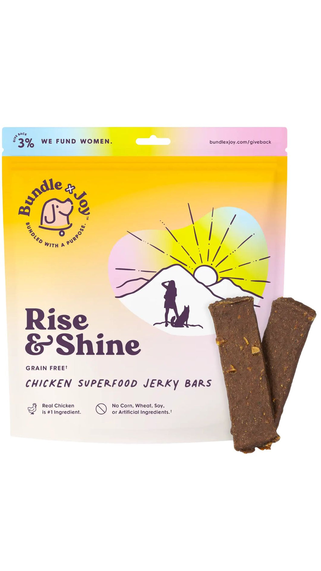 Rise & Shine Pet Jerky Bars