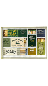 Golf Matchbook Small Tray