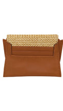 Load image into Gallery viewer, Allen Wallet- Cocoa Raffia
