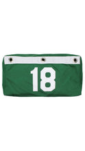 Load image into Gallery viewer, 18 on green toiletry bag

