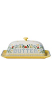 Floral Butter Dish